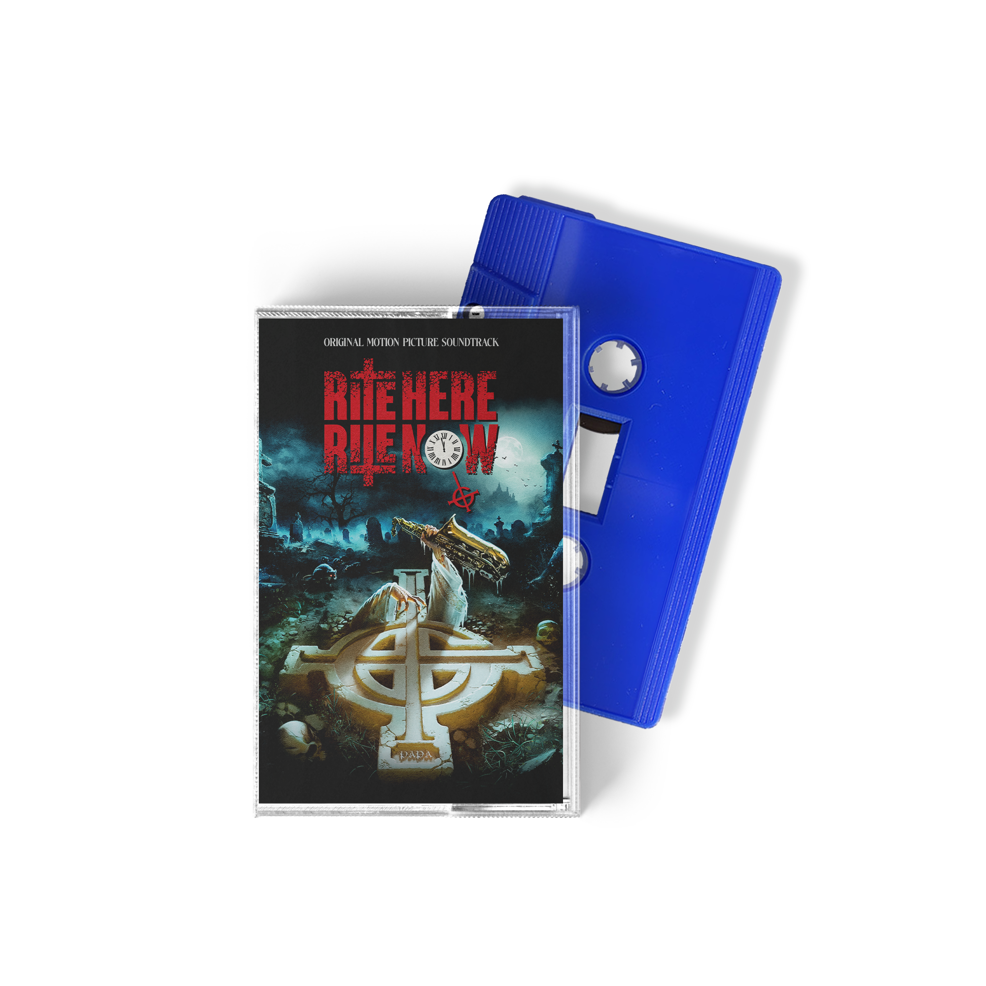 Ghost - Exclusive 'Rite Here Rite Now' blue cassette