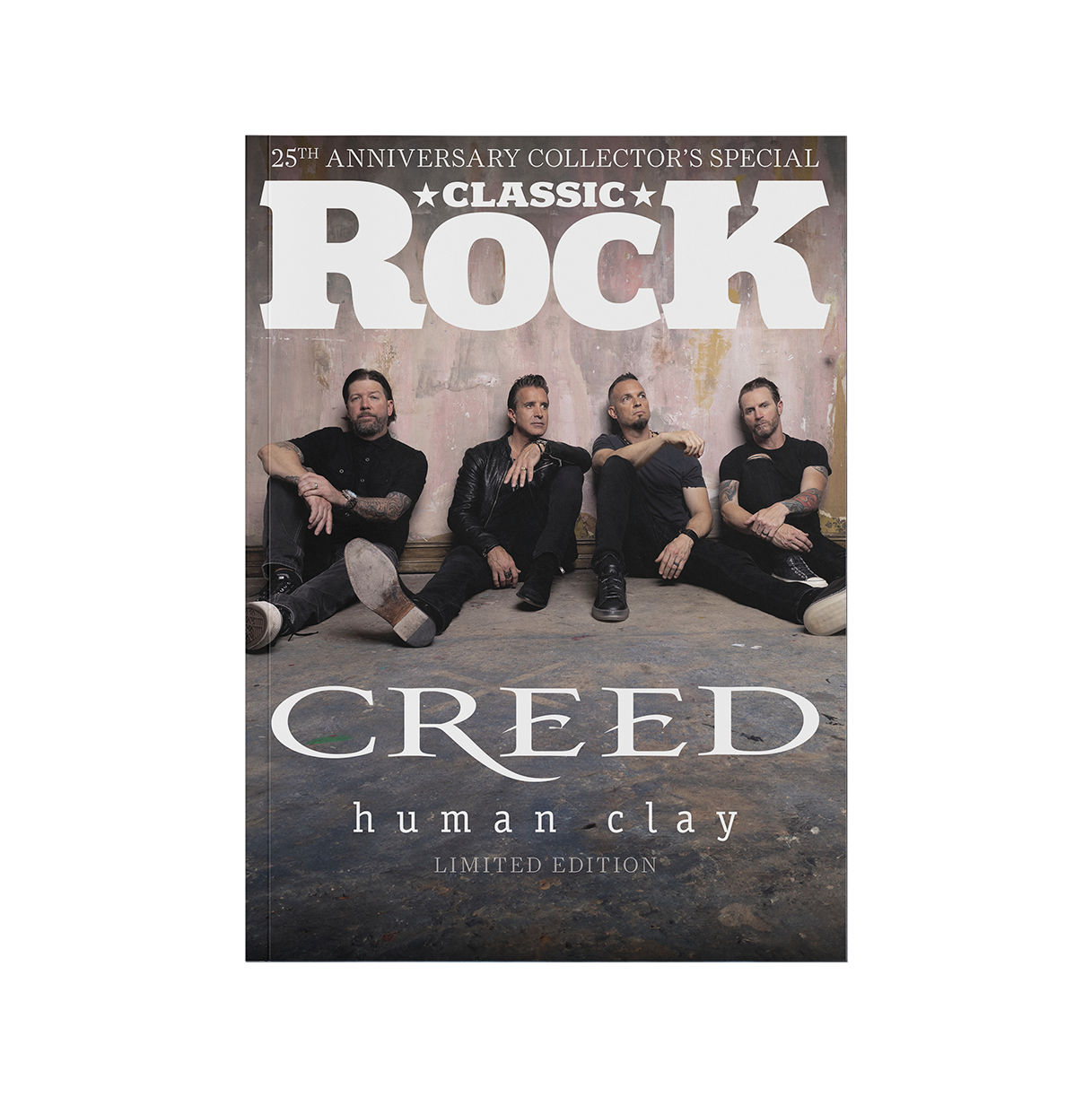 Classic Rock Issue 331 - Creed Magazine + Exclusive Signed Setlist + Art Card