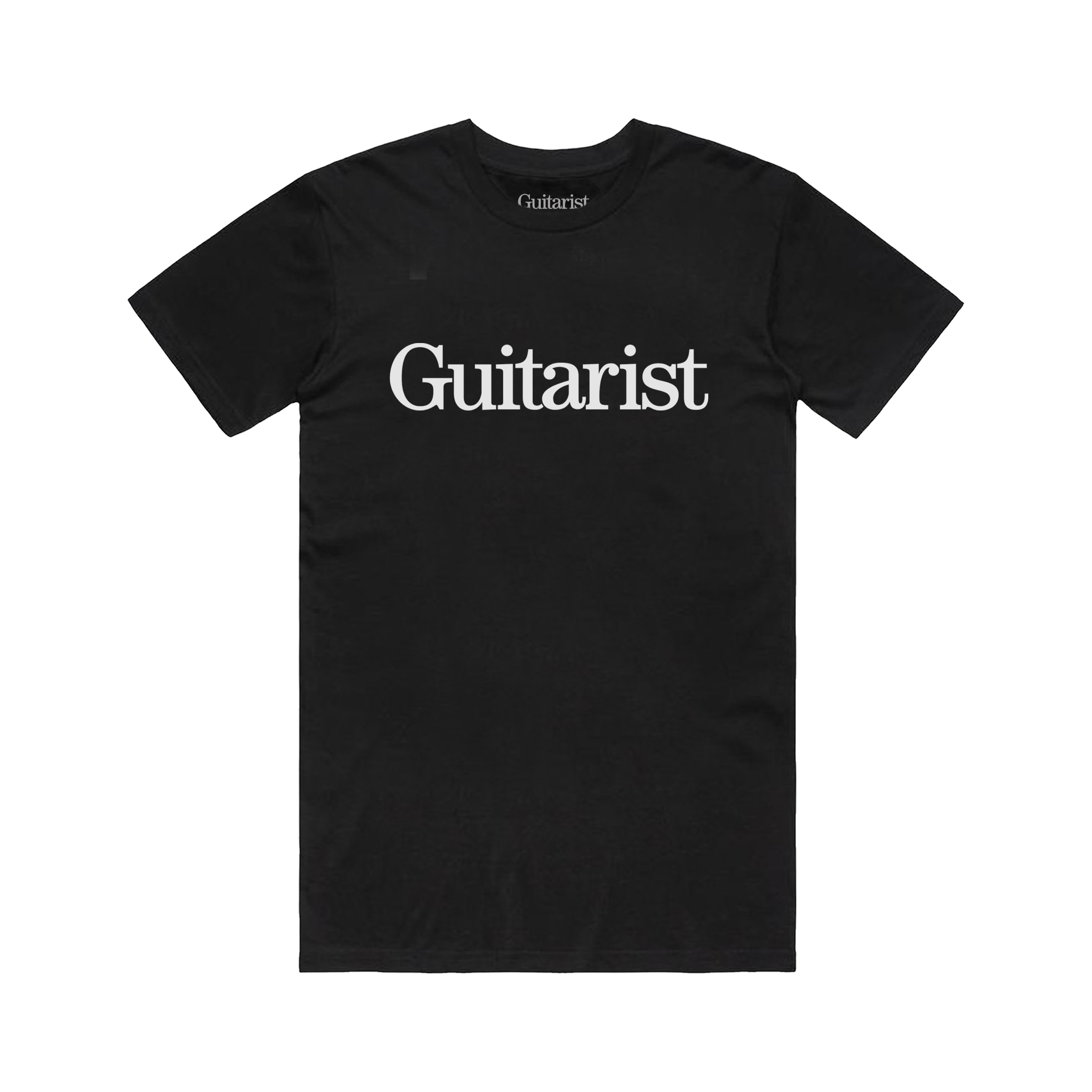 Guitarist - Classic Logo - Black