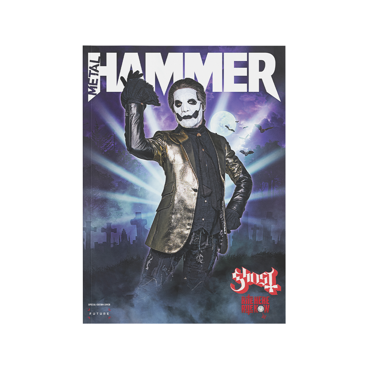 Metal Hammer Issue 389 - Limited-Edition Ghost Magazine Cover + T-Shirt Bundle
