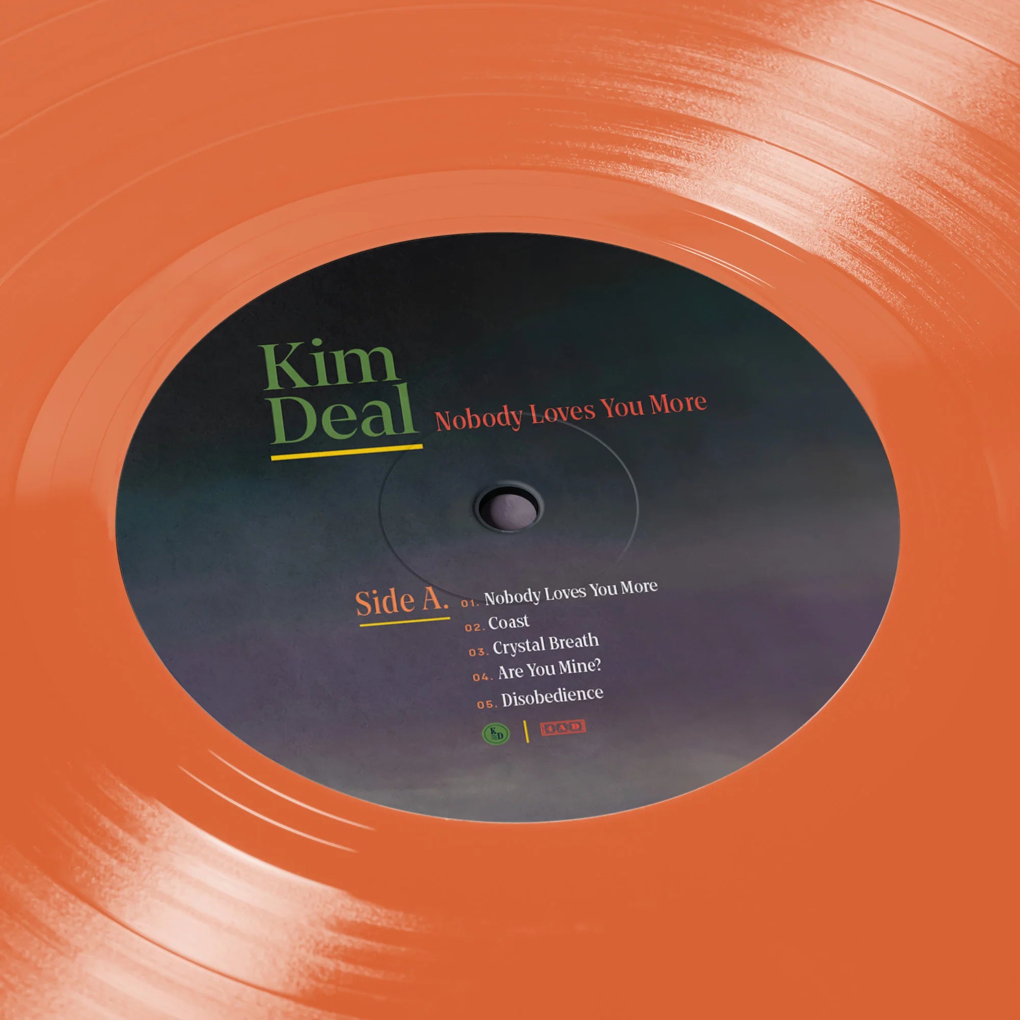 Kim Deal - Nobody Loves You More - Limited Edition Orange Vinyl