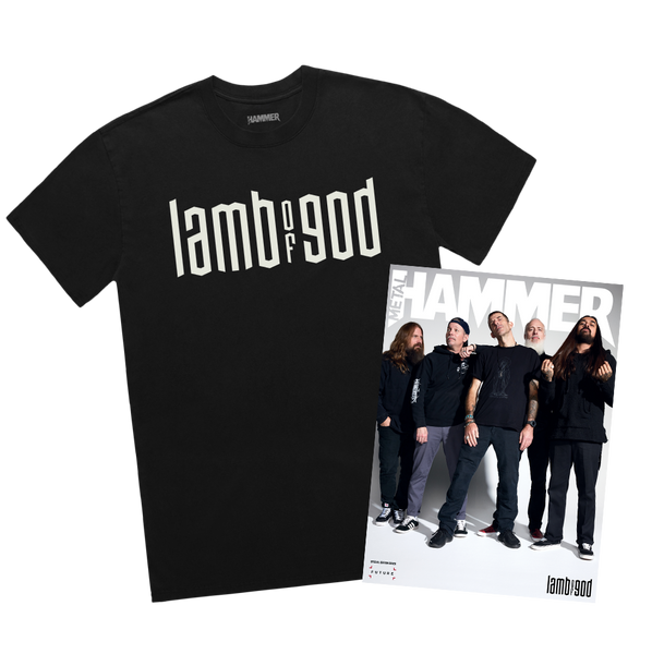 Lam of god イギリス限定Tシャツ Issue #411 (Lamb Of God): Magazine + Exclusive T-Shirt – Louder