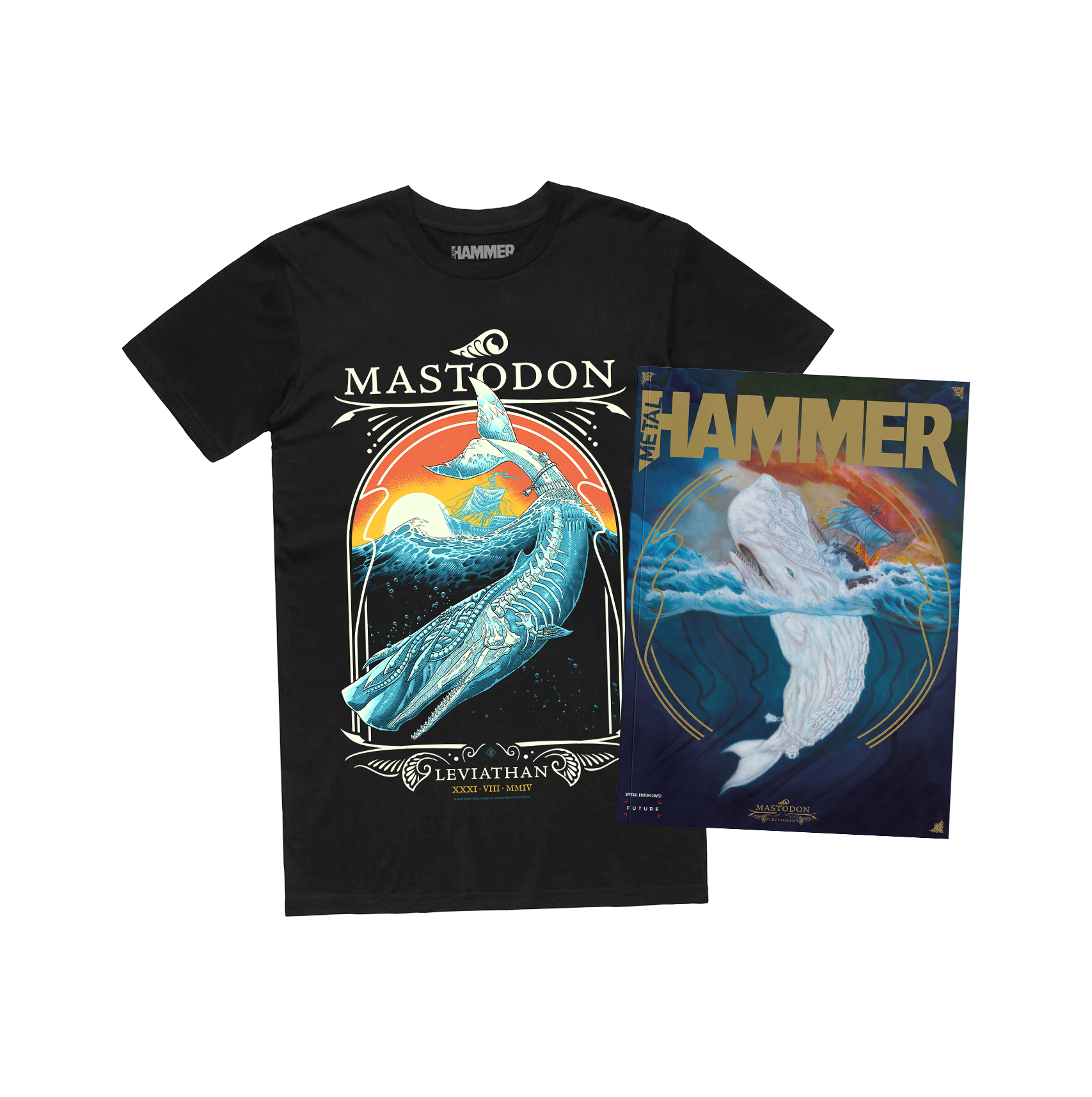 Metal Hammer Issue 391 - Mastodon Magazine + Exclusive T-Shirt Bundle