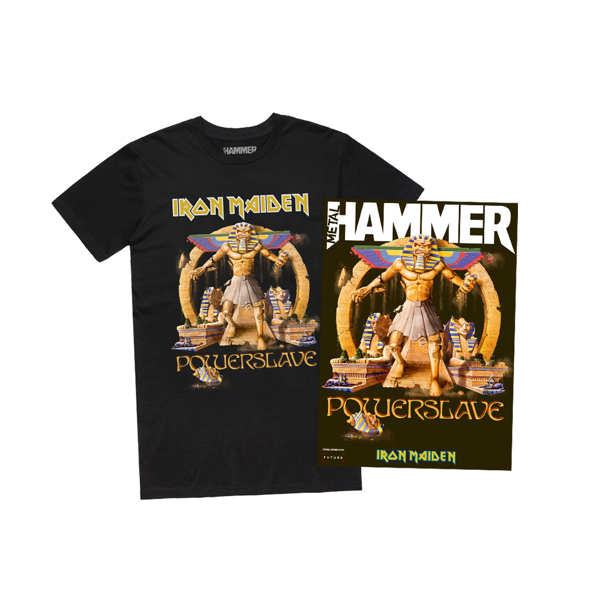 Metal Hammer 393 - Iron Maiden Magazine + Exclusive T-shirt