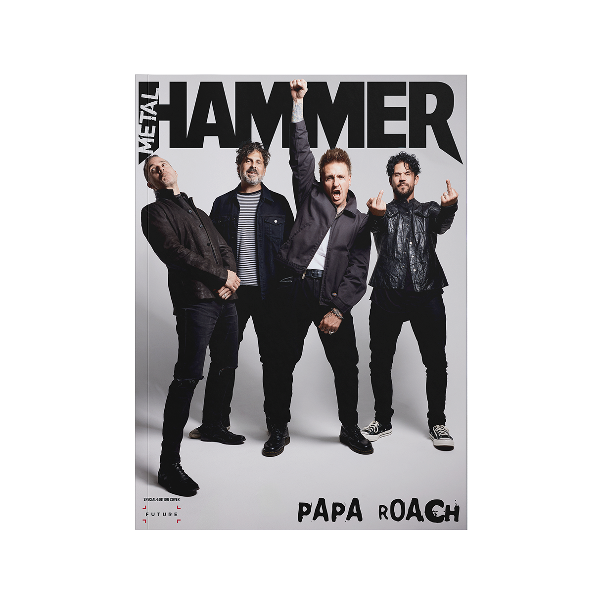 Metal Hammer 394 - Papa Roach Magazine + Exclusive Tee