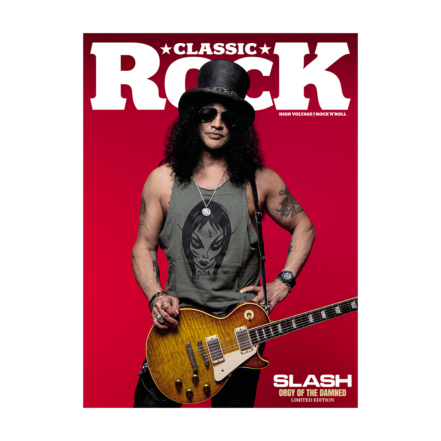 Classic Rock Issue 327 - Slash Magazine + Exclusive Slash Hand-Signed