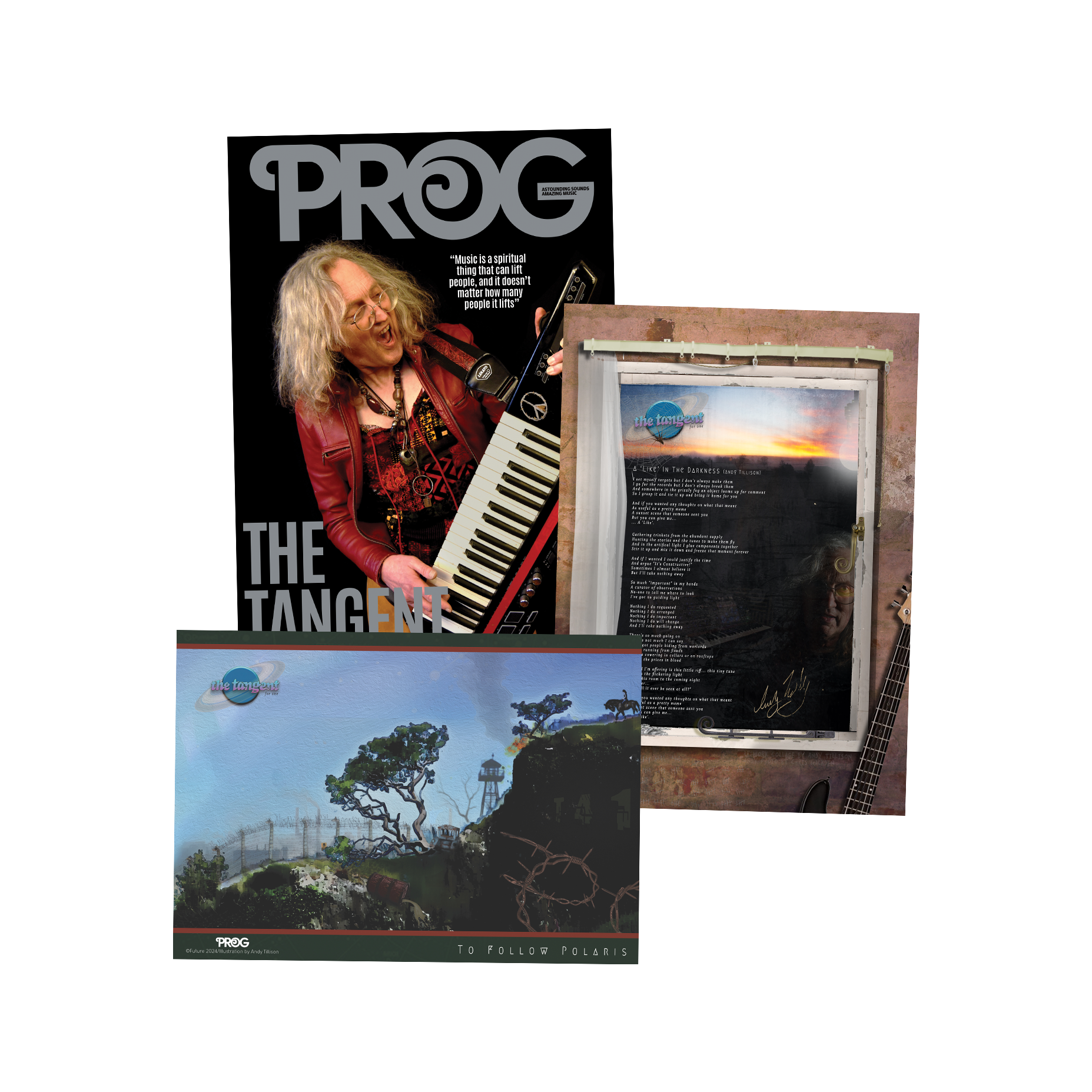 Prog Issue 150 - The Tangent Magazine + Exclusive Signed Lyrics Sheet + A4 Art Card