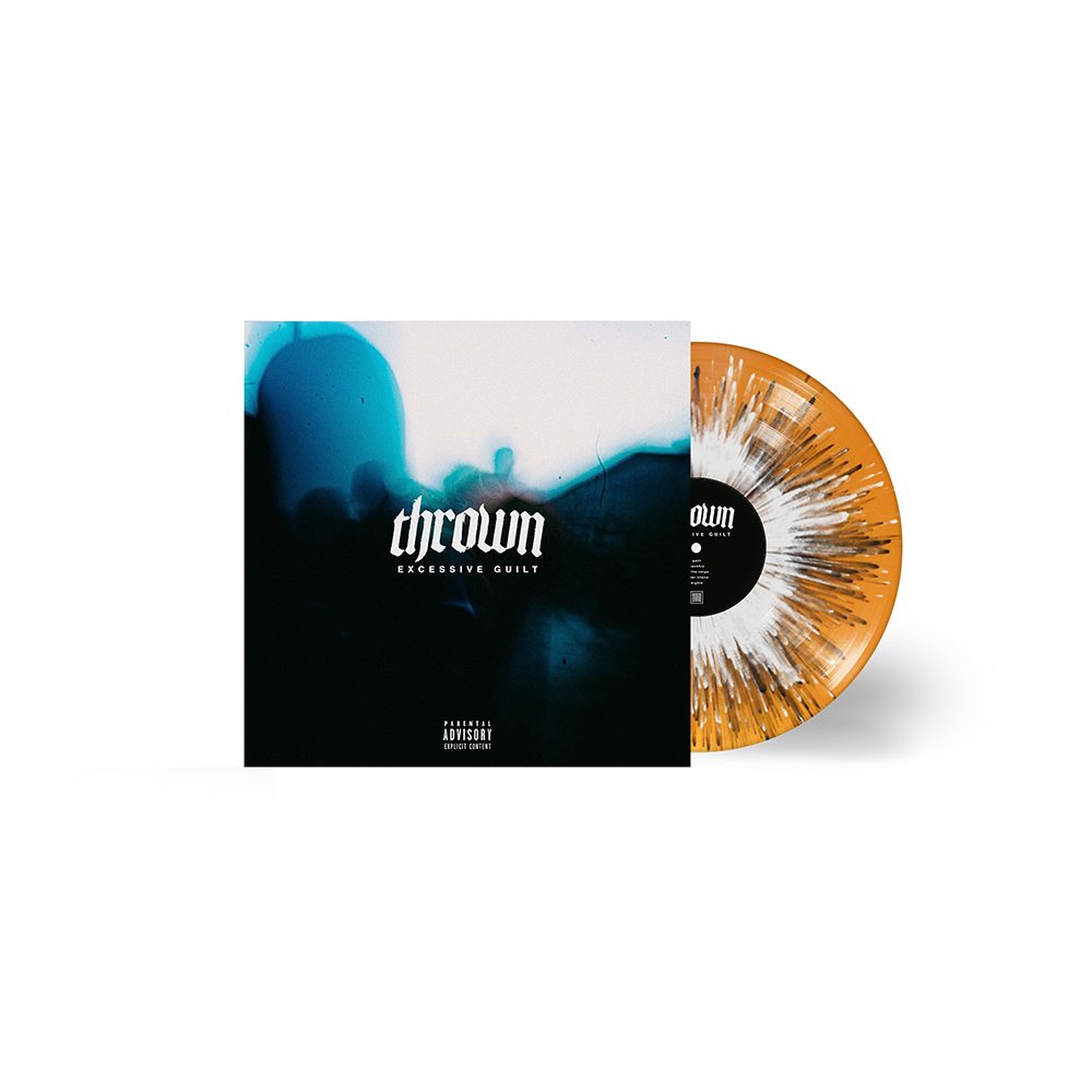 Thrown - Exclusive 'EXCESSIVE GUILT' orange, black and white LP