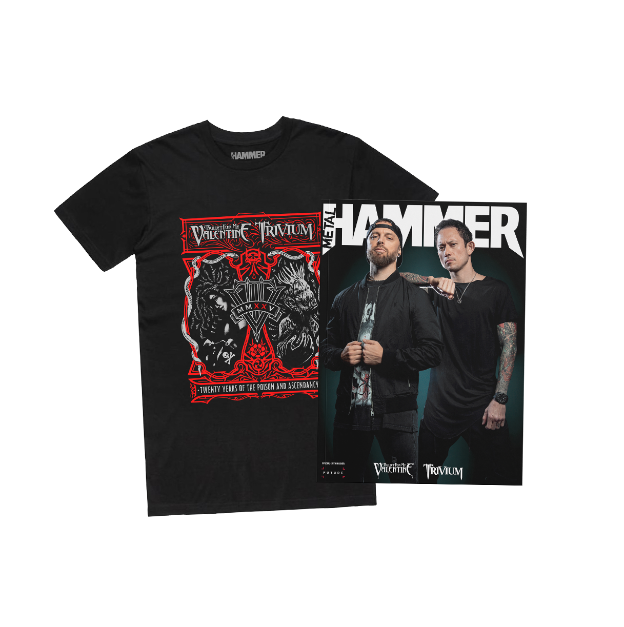 Metal Hammer #396: BFMV x Trivium Magazine + Exclusive T-Shirt Bundle