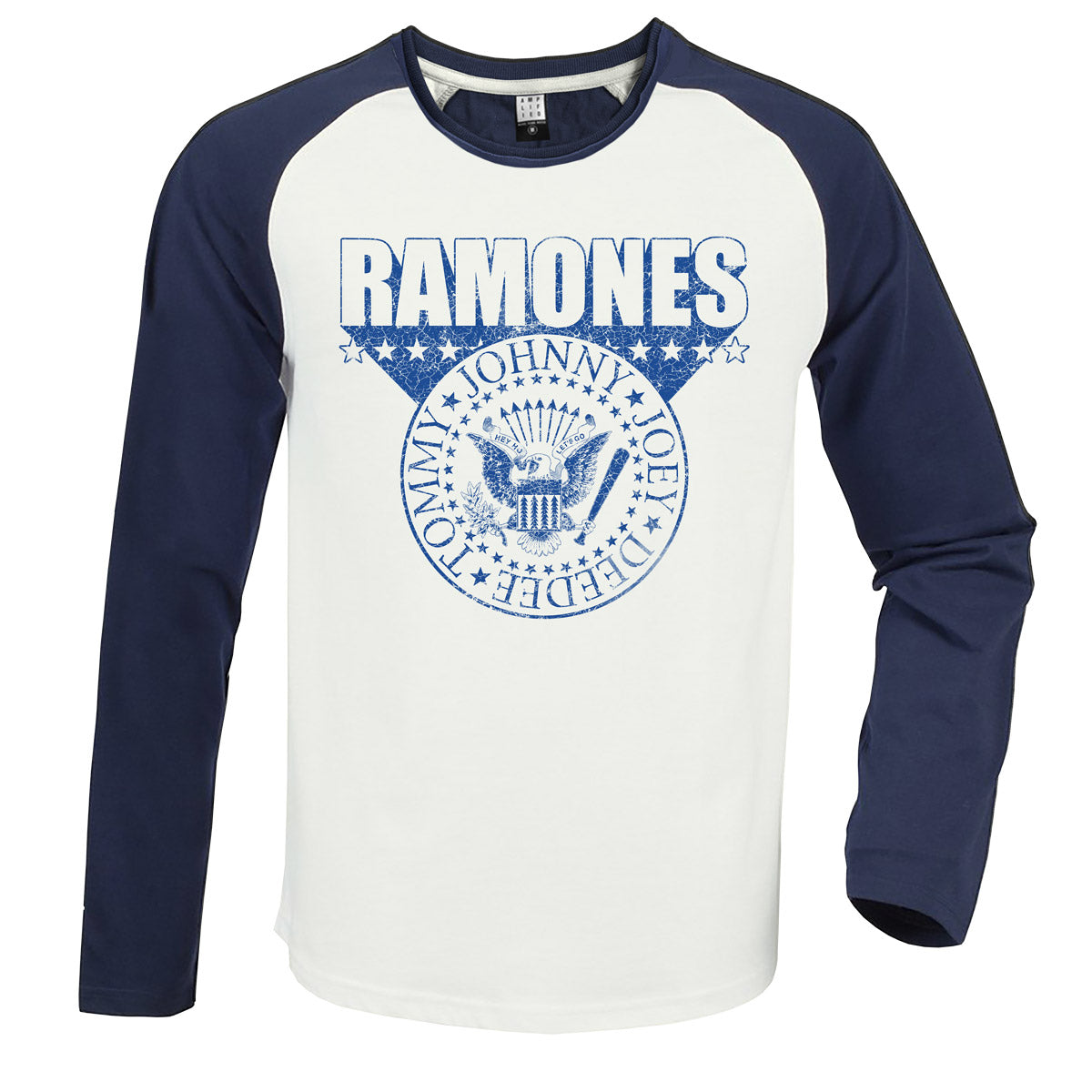 Ramones - 3D Crest Baseball Tee