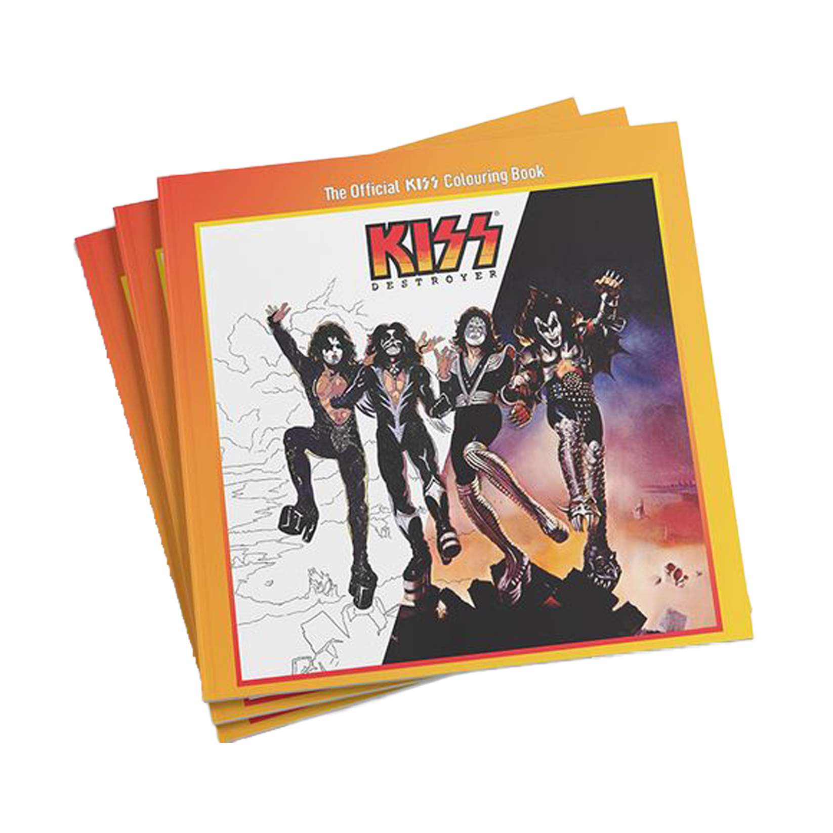 KISS - The Official KISS Colouring Book – Louder