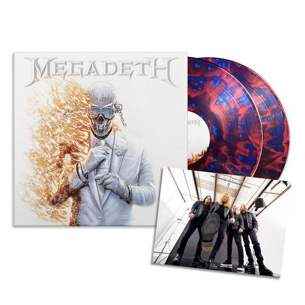 Megadeth - MEGADETH: Limited 'Ghostly' Red & Blue Vinyl LP +